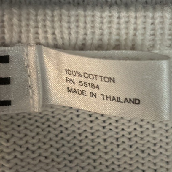 Leau Vive Vintage Nautical Sweater Large - Picture 9 of 10